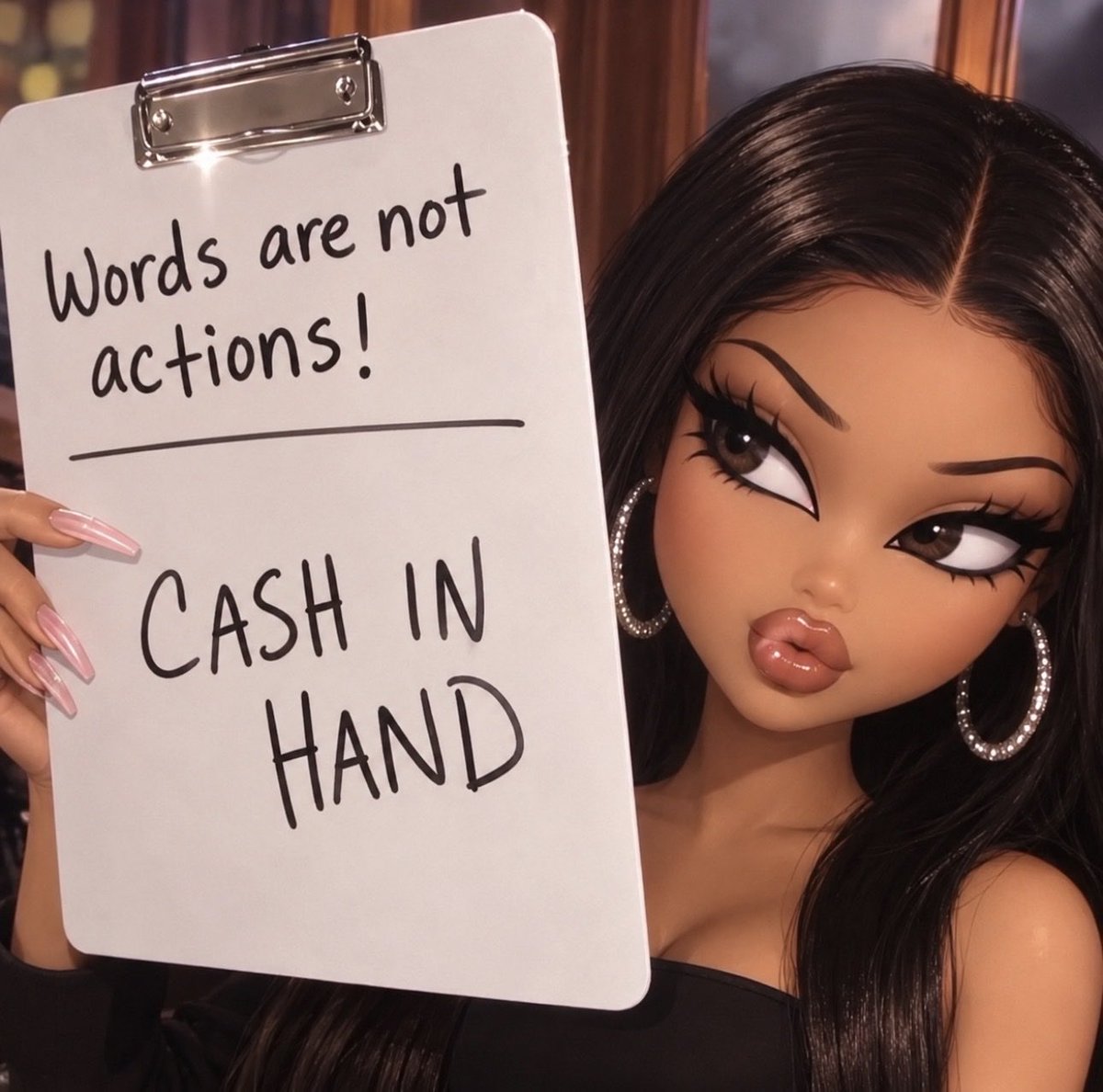 thelovergyalie's tweet photo. Cash in hand over everything https://t.co/DNx3XTuZEr