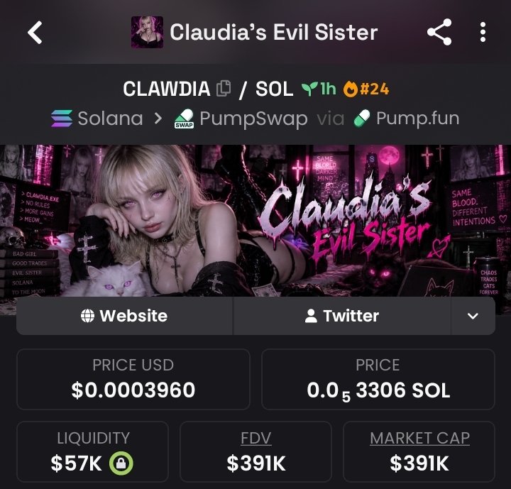 21Huncho_sol's tweet photo. 💎 Aped $clawdia at $87k mcap → currently $391k mcap in my alpha TG
That’s a solid 4.4x gain 🚀🚀
📩 DM if you want to join my alpha TG 🔥📉
⛓️ #Solana #memecoin #CryptoTrading https://t.co/wfIn3nAtU5
