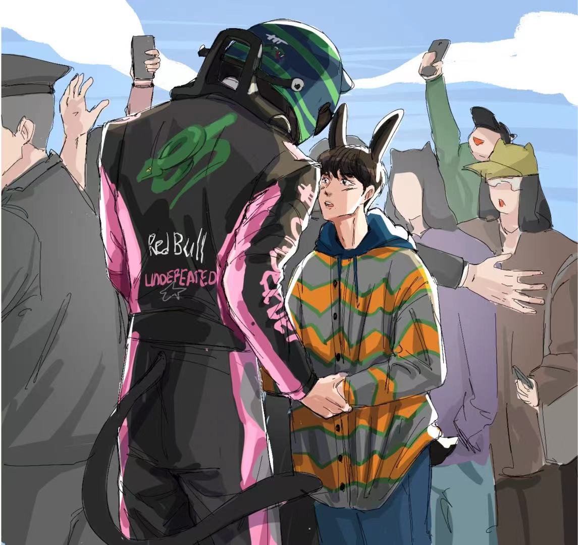 mourmisty's tweet photo. Ooc height difference https://t.co/IC3LchKVu1