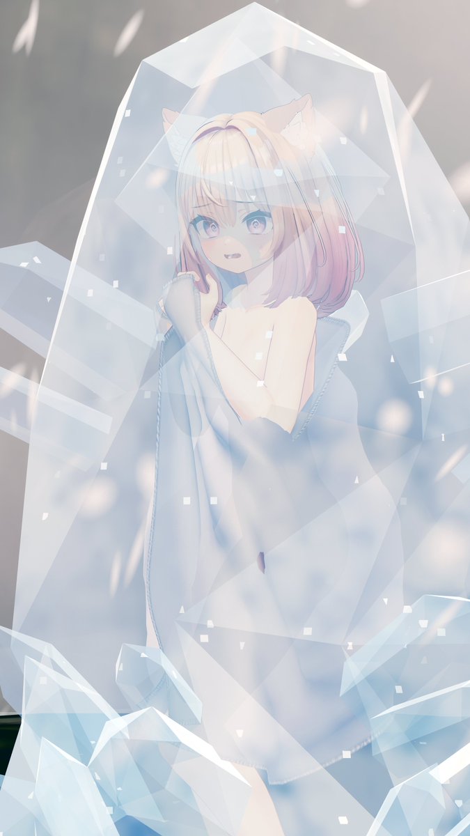 amane_tsumugi's tweet photo. さ、さむい…はやく温泉に入ら…ｶﾁﾝ https://t.co/e3MYQhCLMT
