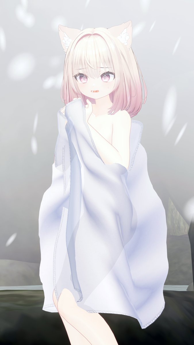 amane_tsumugi's tweet photo. さ、さむい…はやく温泉に入ら…ｶﾁﾝ https://t.co/e3MYQhCLMT