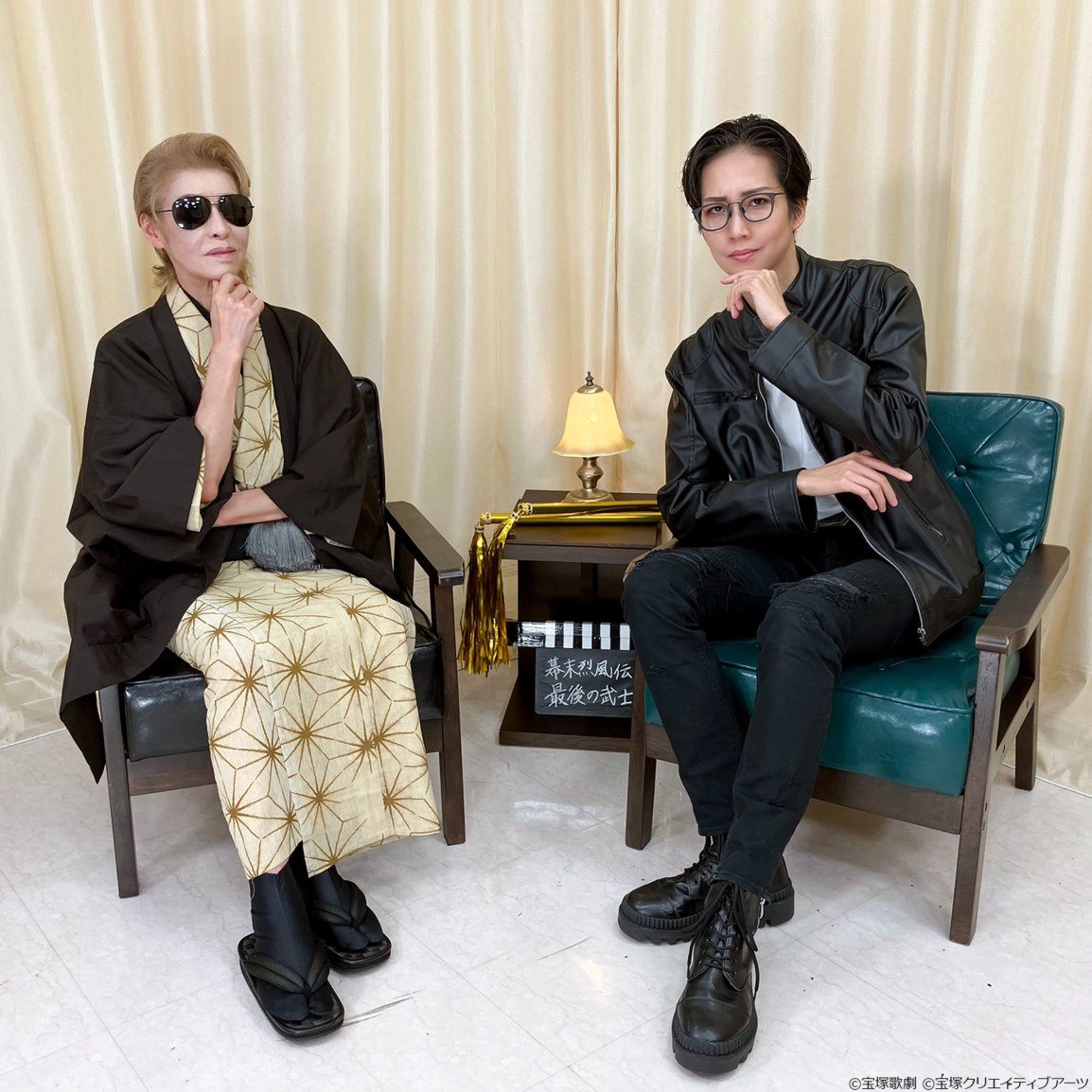 skystage_info's tweet photo. 【「マイスターの教え リターンズ」#41】
今回取り上げる作品は、2026年上演の月組『侍タイムスリッパー』。マイスターは出演者だった夏美よう、ゲストは武者小路監督と暴れん坊将軍の二役を演じた大楠てらで、作品と主演コンビ、出演者の魅力に深く迫るなごやかなトークを展開!! 
明日5日(月)19:00～初回放送です✨どうぞお楽しみに🎬