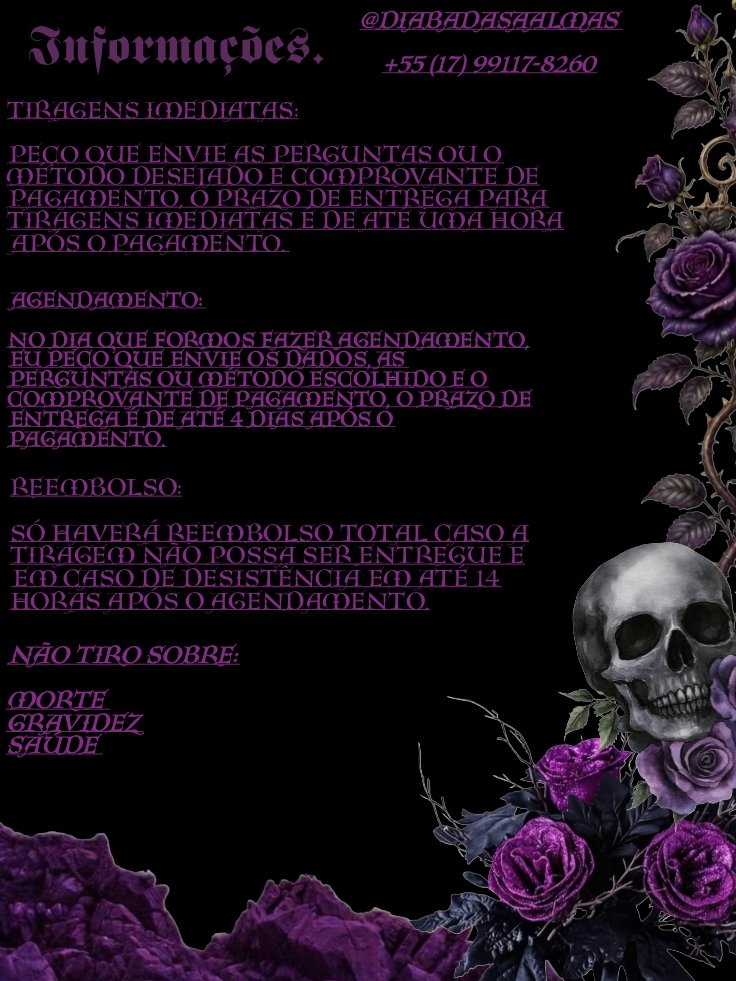 diabadasaalmas's tweet photo. bem vindos ao meu perfil • @diabadasaalmas 🪻

- sou cartomante e magista e caso queira conhecer meu trabalho deixarei aqui informações e valores!!

🏷️ | #oraculo #tarottwt #cartomancia #bruxaria #espiritualidade https://t.co/PrE45upzss
