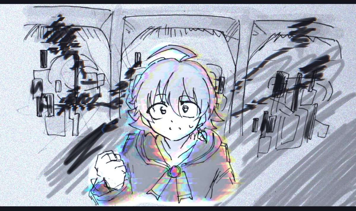 Azuma8246911's tweet photo. 🔵＃魔入間FA #mairuma https://t.co/kmWREDEPEo