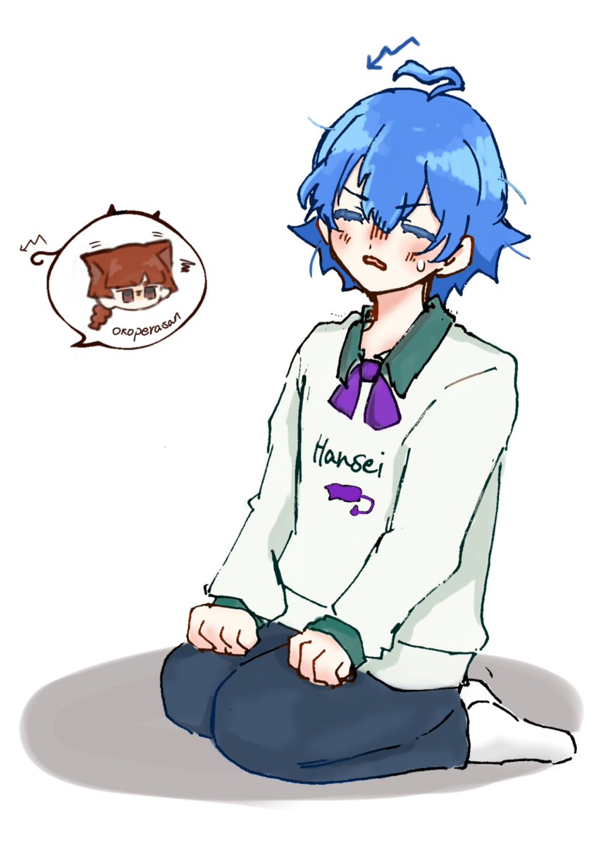 Azuma8246911's tweet photo. 🔵＃魔入間FA #mairuma https://t.co/kmWREDEPEo