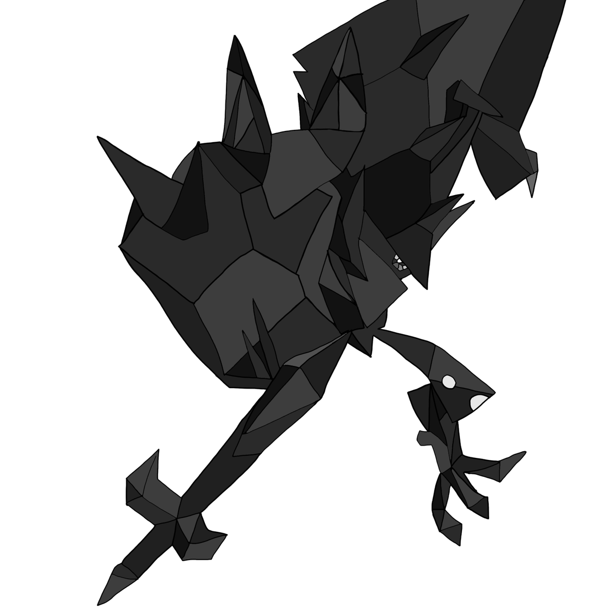 Goodguy823's tweet photo. Day 3 of Poketober Celestial: A God who lost it's power, willing to do anything to regain what it once lost. #Poketober2026 https://t.co/Og8wbvpyfW