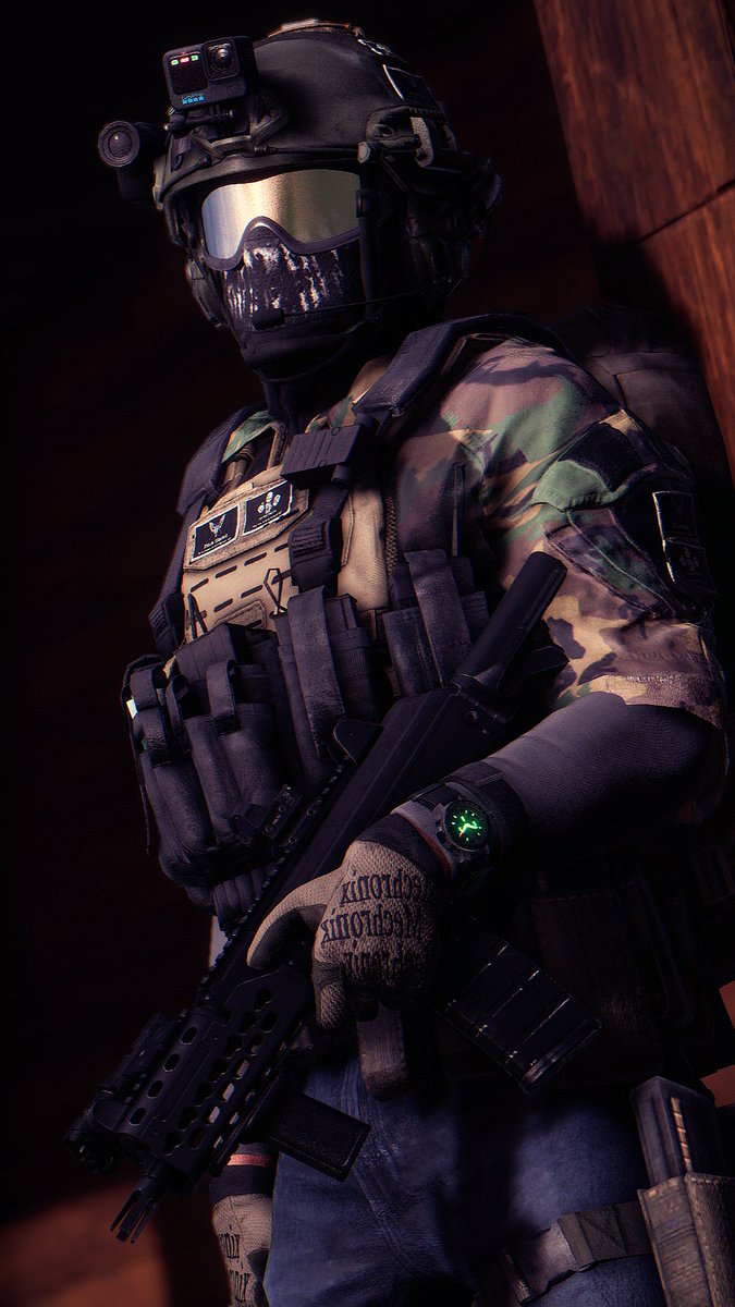 Taftonne's tweet photo. Just vibin' before I go hunting for a Wendigo. https://t.co/e86JIJn9JA