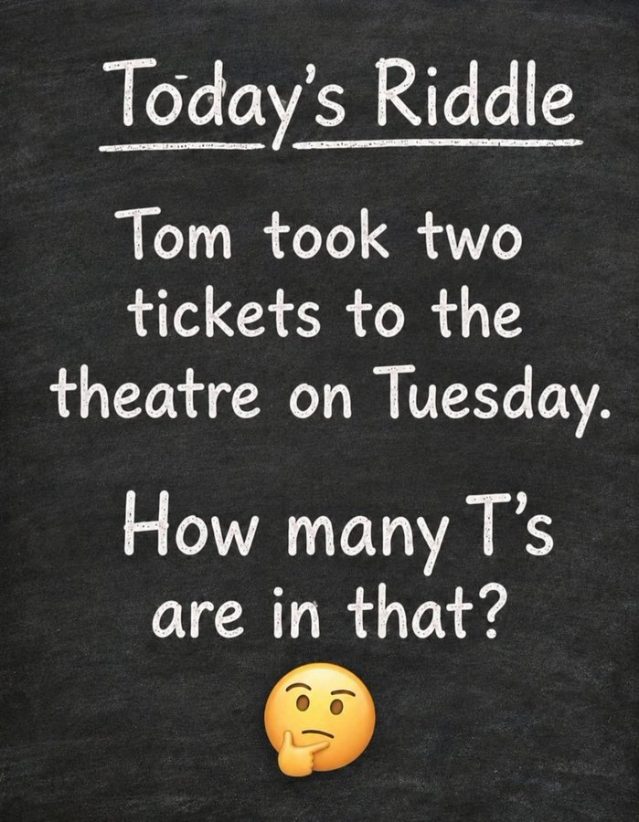 Rachel2266888's tweet photo. Everyone get it wrong on First try. 

How many T’s Are in that? https://t.co/AsDDKKlqed