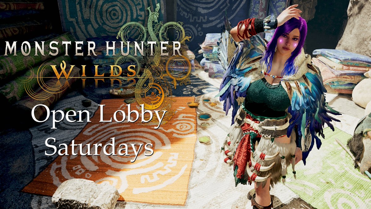 GleamSaphire's tweet photo. LIVE as it's time to Open the Lobby in the Wilds!
Another Satuday means another Open Lobby Saturday! And with the bug stick nearly done, it's gonna be time to doot tonight~
Come along in chat to witness the performance~
#Vtuber #MHWilds #InsectGlaive #HuntingHorn #OpenLobby https://t.co/4s7C5whcGL