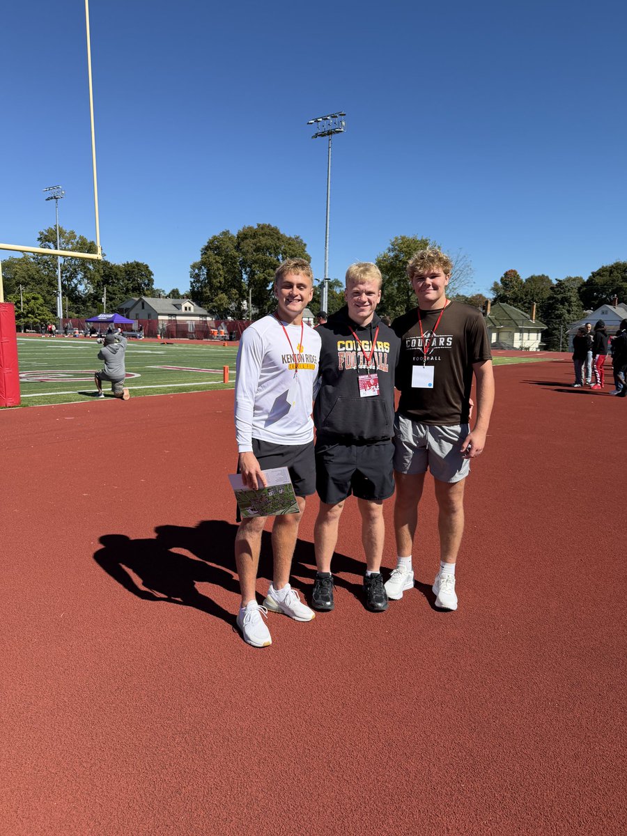AJBrien09's tweet photo. After a great visit at @WittFootball I am blessed to have received my first offer!!
Blown away by the facilities and culture the staff is creating! #Tigerup
@CoachCoad 
@CoachWallaceDC 
@AddieZachary https://t.co/UoIRIKBm33