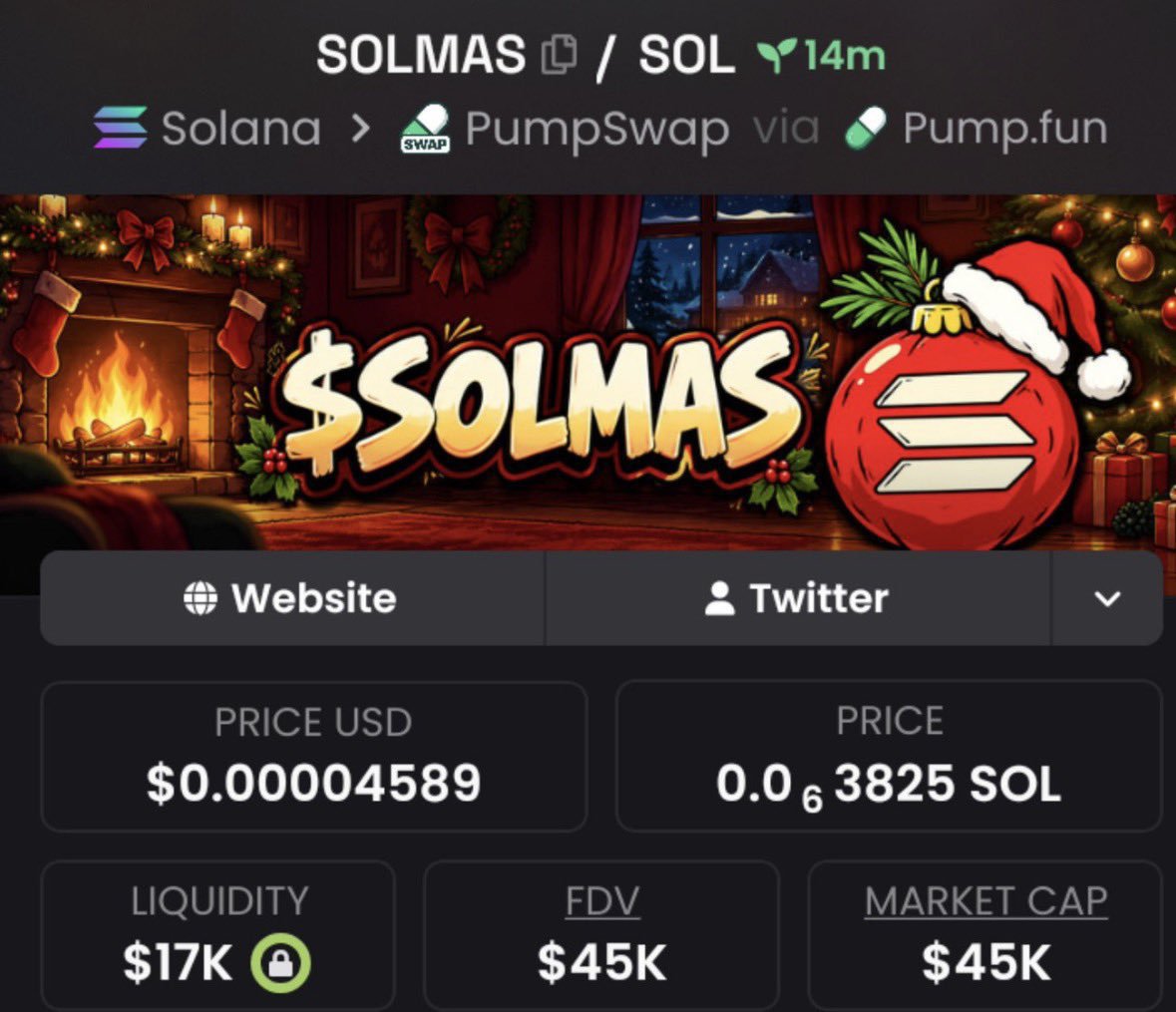 waaaaaw_9's tweet photo. $SOLMAS Another massive send 🚀
$45K MC ➜ $126K MC
That’s what happens when you get in early.
Private TG ate once again 💰🔥
Follow &amp; 📩 DM me to get into the TG + Discord before the next gem explodes.
Ca: 98S3A9sgLHhdUHUdpviZQrbEGsXFMf4ZXfNRBpeMpump
#pumpswap #crypto #bbvipks4 https://t.co/zX6zBHoYXV
