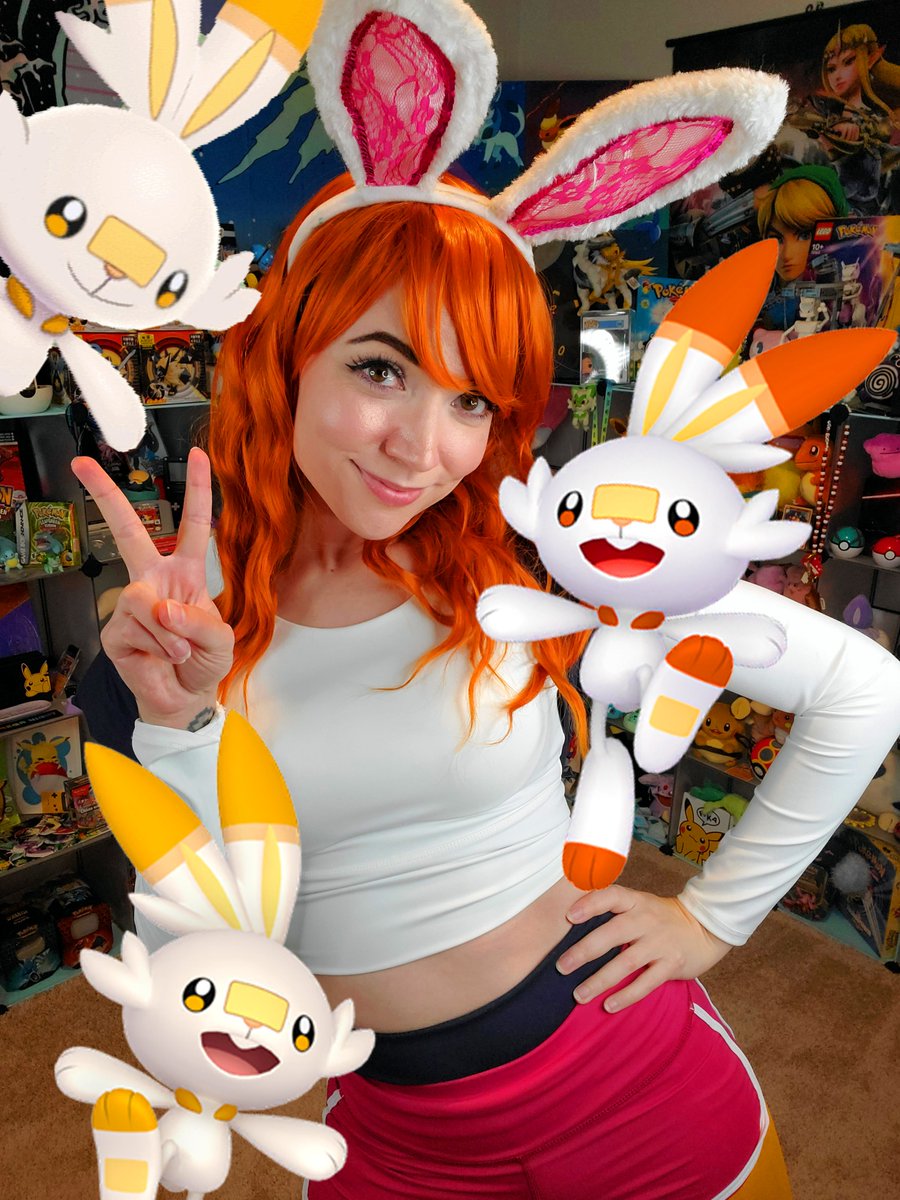 PkmnMasterHolly's tweet photo. Cinderace Trainer Cosplay! 🐰🔥⚽
My sportiest Trainer Cosplay yet to celebrate Gigantamax Cinderace Max Raid Day in #PokémonGO!
📸 Full 20-photo set + Behind-the-Scenes video now on Patreon:
🔗 https://t.co/ml8rchJlXH
✨ Sending MAX shiny luck!
#PokemonGO #Cinderace #Cosplay https://t.co/wh3EUk3Mdh