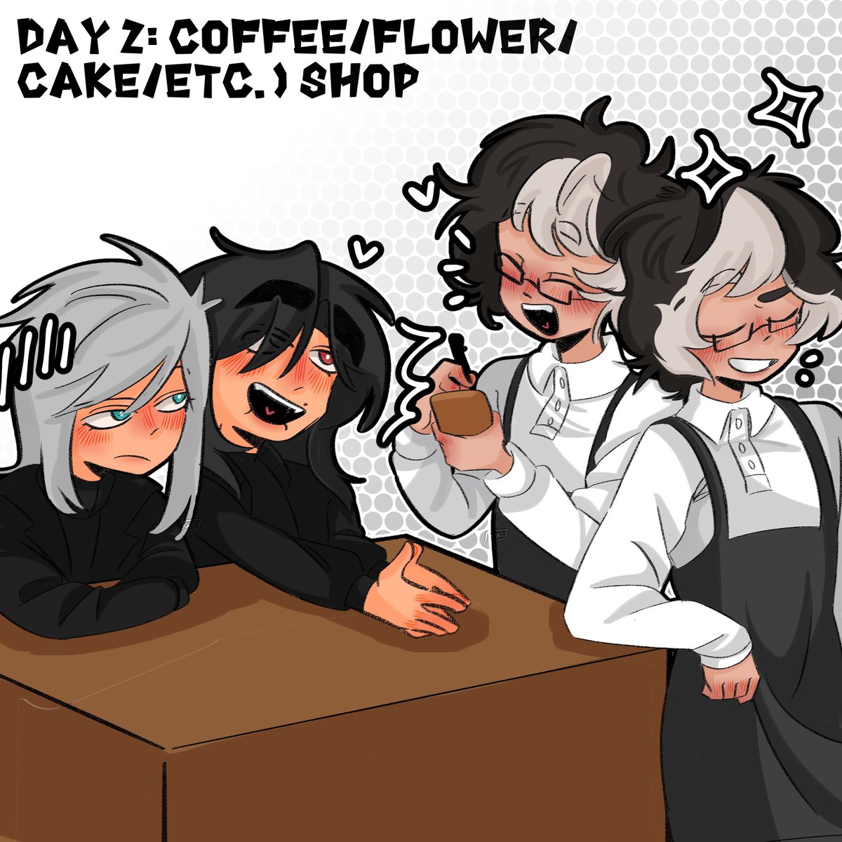 realtrashkid's tweet photo. Day 1: Role - Swap
Day 2: (Coffee/Flower/Cake/etc.) Shop
Day 3: Personality Swap
(Se me olvido postearlos JHFDJ)
#autober #oc #ocart https://t.co/P8DHs5DMNf