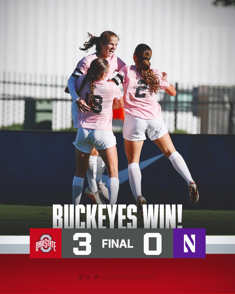 OhioStateWSOC's tweet photo. ANOTHER BUCKEYE HOME WIN ‼️

#GoBucks https://t.co/D4Def5TMWa