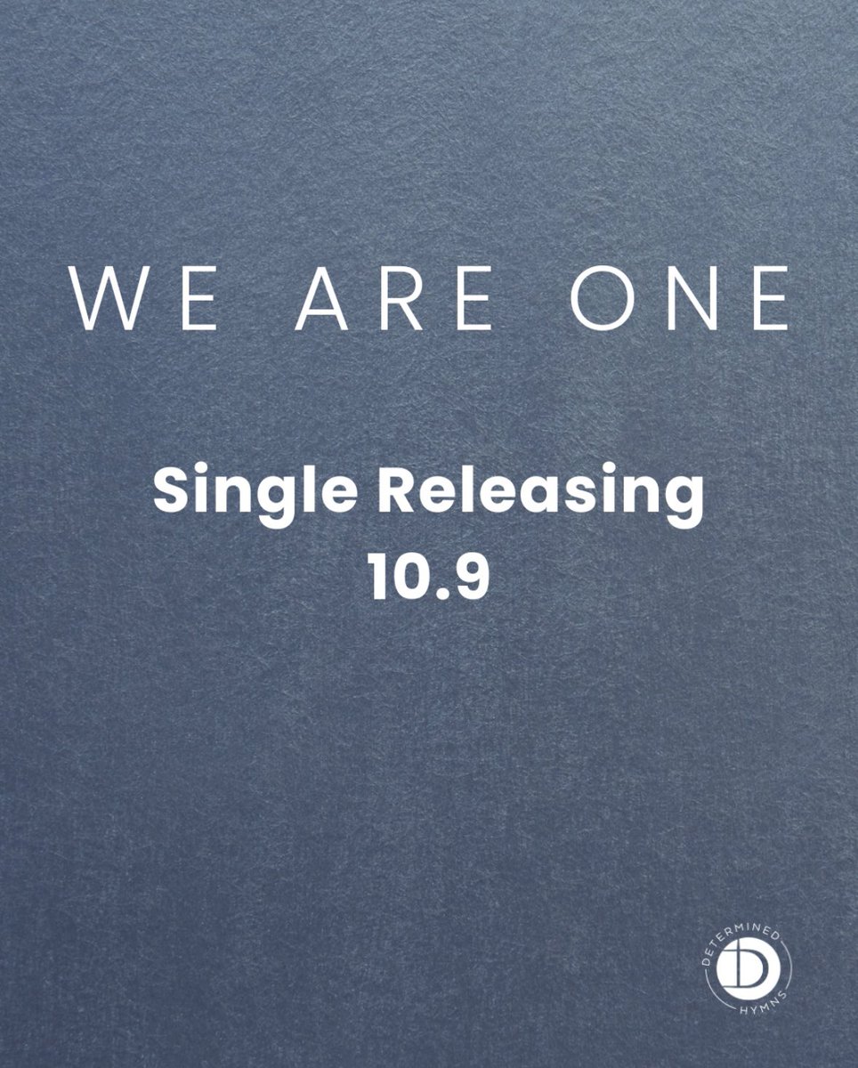 determinedhymns's tweet photo. We are releasing a single from our recording this Friday! https://t.co/7HPIm2OkZ7