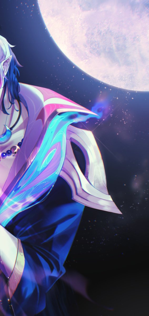teru_kachan's tweet photo. wanted to try this format too! my old illustration for spirit blossom zine 🪷 

#leagueoflegends #artofleague #alune #aphelios https://t.co/lsTPBM8bn0