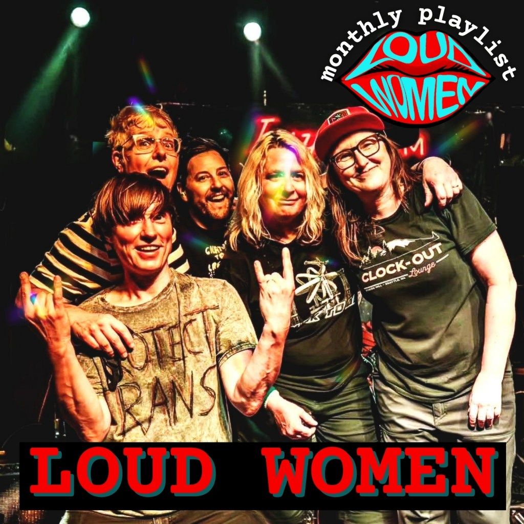 loudwomenclub's tweet photo. The LOUD WOMEN monthly playlist: 126 songs for October, and Team Dresch on the cover
 https://t.co/MpAYEpcpu4 https://t.co/CDxMn36n4Q