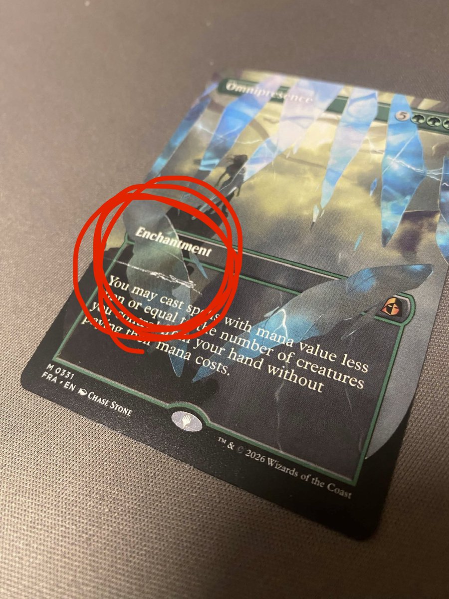 ExuberantLoot's tweet photo. fresh out of my first reality fracture collector booster

thanks wizards :( https://t.co/4UDTLkE0yh