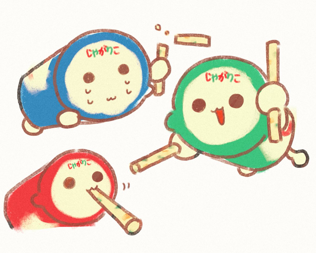 U24_2525's tweet photo. じゃがりこコラボ可愛すぎる https://t.co/8qibn5HfMh