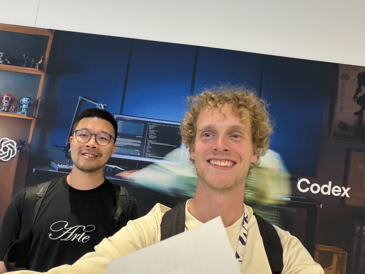 borvibe's tweet photo. I was just done with security when I heard: “Boris, right?” 

@yzyydev recognized me from my Codex shenanigans , and he invited me to the business lounge! 😎

This was not a one-off incident, just the latest in a streak of generosity.

Some notible mentions: 

- came to see @MbyM ‘s awesome presentation at @Stripe . He overheard me and a friend discuss a situation and then helped out BIG TIME. He did not know me, and I didn’t even have to ask! 

- All @OpenAIDevs ambassadors that were there. Everybody was in sharing mode: snacks, ideas, making plans together, hyping each other up 🤩
I miss y’all already 🫶

- Last but not least :
@paw_lean & @rhiannon_io &
@OpenAI : What a GOATED program you put together for us. Dinners, boat trips, sessions in the office, best of all @paw_lean giving us MULTIPLE shoutouts for our efforts on stage at DevDay! 

this is not even all but the tweet is getting long AF😅I’m beyond grateful.
THANK YOU EVERYONE 🫶

Will be back soon in this city is full of positive sum energy. 

But first, bringing it all home to Paris. Can’t wait to explore all these launches together with the community. Big announcement coming… SEE YOU SOON MES AMIS ! 🇺🇸🔜🇫🇷✨