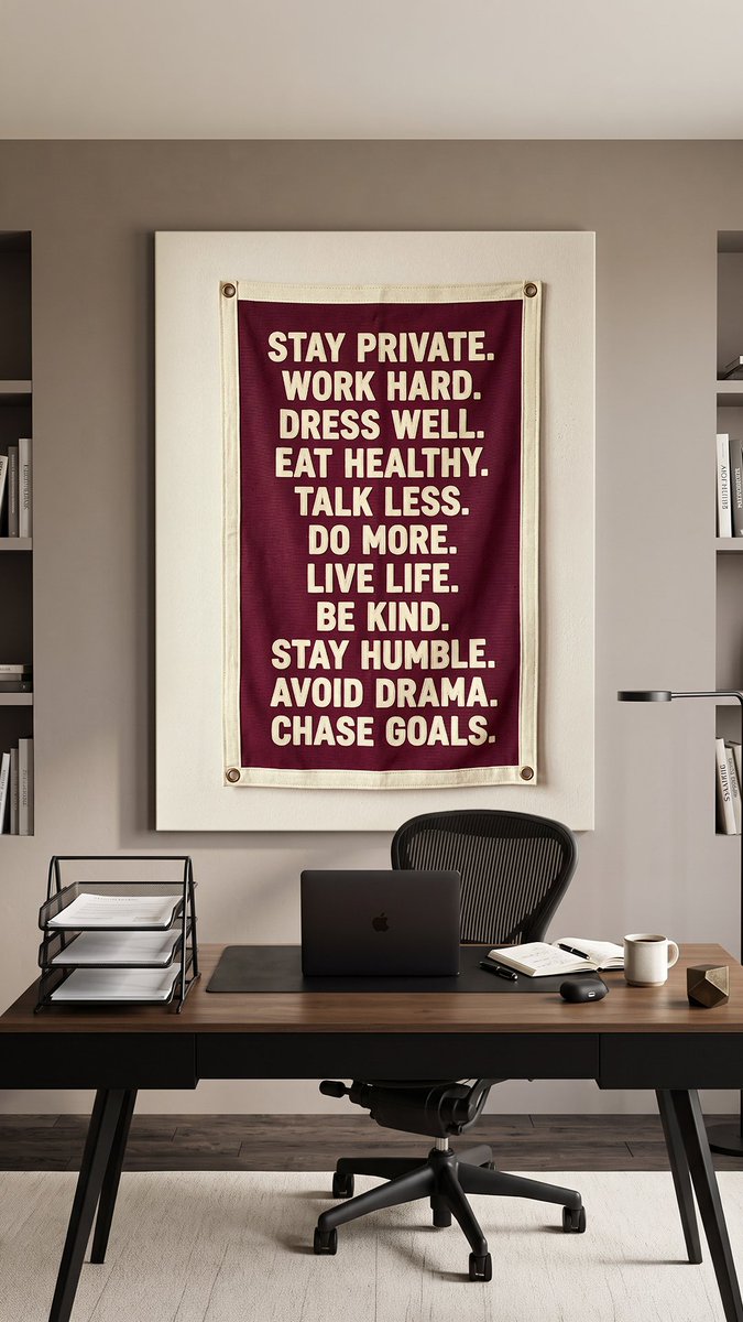 ikonick_xyz's tweet photo. Good Taste. Good Habits. Very Little Noise.
Shop ‘Quiet Code - Oxblood’ @ the 🔗 in Bio!
#QuietCode #CanvasArt #IKONICK https://t.co/azBh6TZWKM