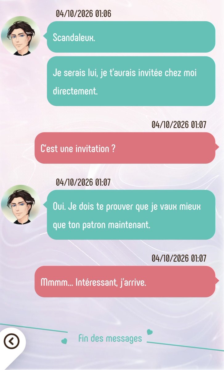Anne_Mendal's tweet photo. SMS JASON

Route GD, deuxième réponse.

Je suis amoureuse, j'adore toutes les réponses. Il ne peut pas se passer de nous 😊 https://t.co/c9N1OQ9pvu
