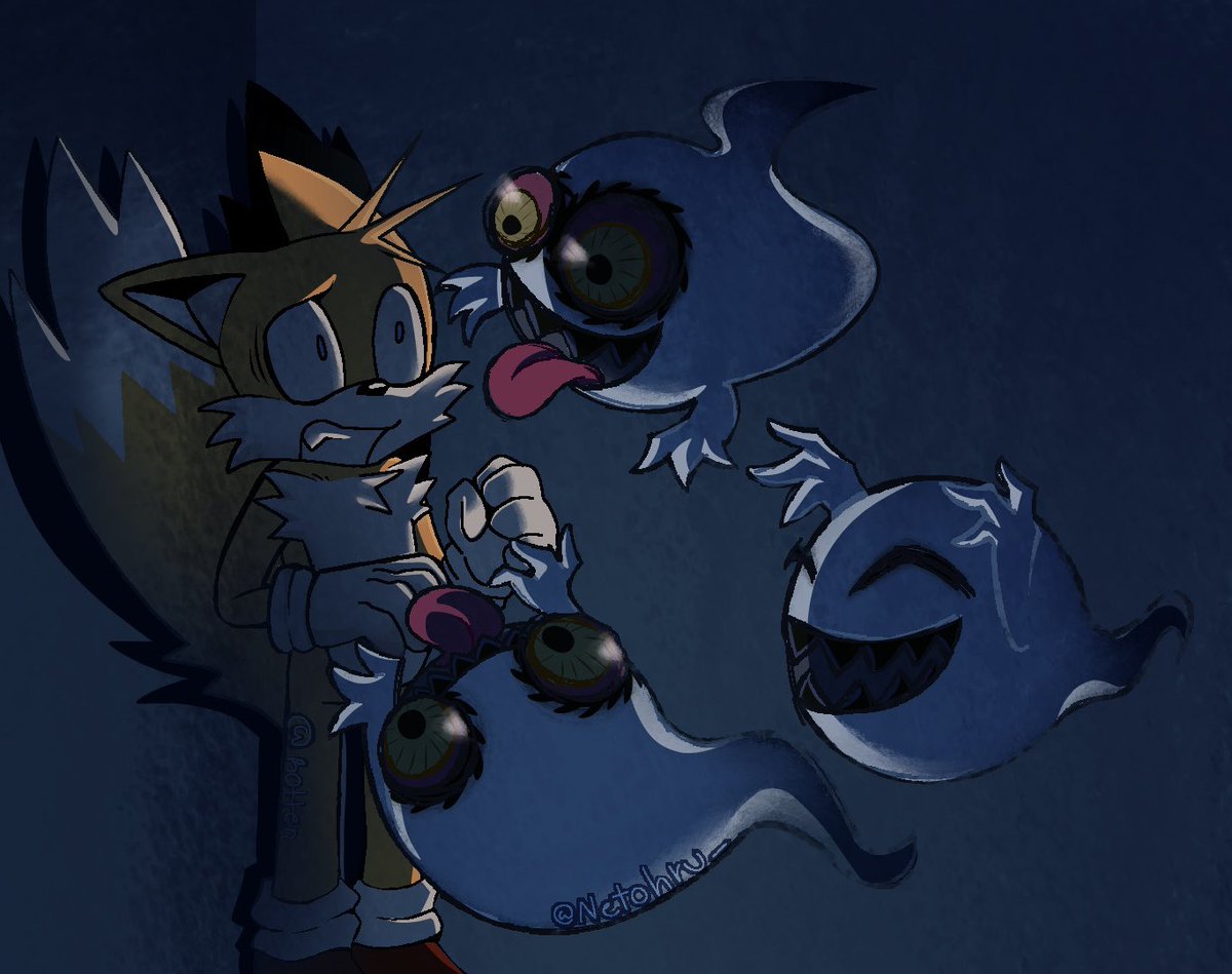 _Rott3n's tweet photo. TAILS WATCH OUT 😭

Day 3!! 👻 
MY FRIEND @Netohru_ DID THE LITTLE SILLY GHOSTS!!! 

#furryart #drawing #sonic #sonicthehedgehog #sonicharacter #spooky #ghost #sonictober #inkctober #art https://t.co/cKVhP97gig