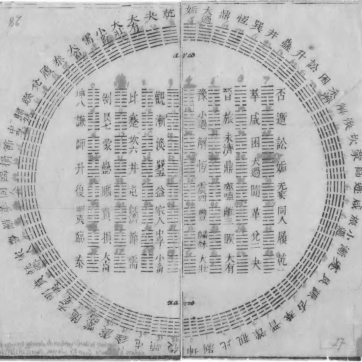timewave2's tweet photo. 1050 BC, someone puts the 64 hexagrams in the King Wen order
213 BC, Qin burns the libraries, the I Ching survives
1703 AD, Leibniz "invents" binary
2020, I count the line changes around the loop, 214
2026, p ≈ 0.002 against a million shuffles

Some APIs run forever. https://t.co/8n1r5kU8e1
