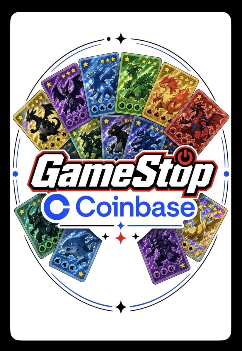 SmallCapBob2's tweet photo. 🔮 😌
@brian_armstrong - $COIN
@ryancohen - $GME
#gamestop + #coinbase = 🔥
#Pokémon #collectibles #tradingcards #LIVEecommerce
COLLECTIBLES DOMINANCE! https://t.co/W7WIEKFP9H