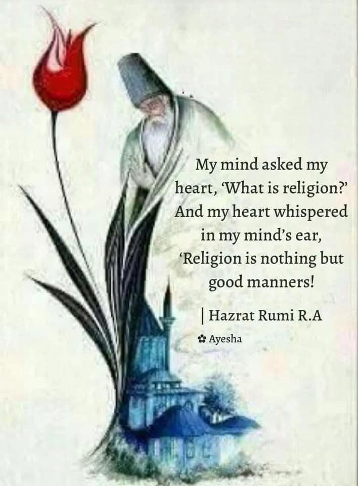 FarukHoosain's tweet photo. 💚💚💚🌹💙💙💙
Think capaciously about the meaning of "good manners" and how we are eminently human through Ubuntu , Agape, Tikkun Olam, Arya, Raghma https://t.co/lgihCexBSg