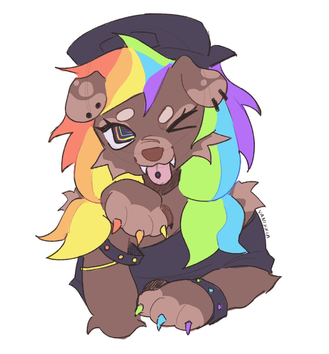 vanixxia's tweet photo. an art trade and an adoptable i made 

#art #furryartㅤㅤㅤ #furry #artmootsㅤ #fyp https://t.co/Nee7KdcOJo