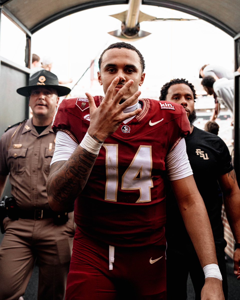 FSUFootball's tweet photo. Count ‘em 

#NoleFamily https://t.co/YX1vuGoVd9