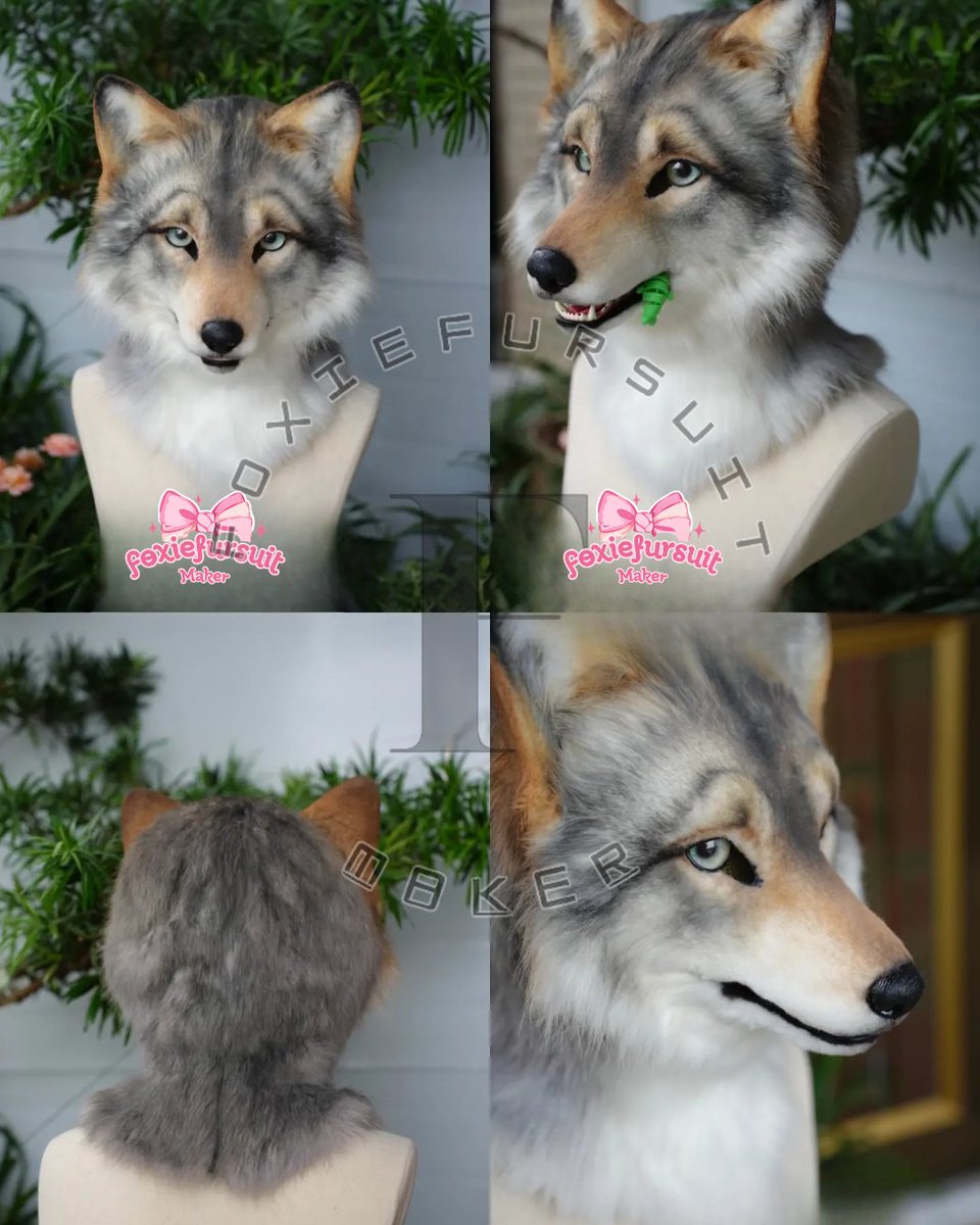 foxiefursuits's tweet photo. Realistic fursuit! some fursuits shown in this post are for sold the fursuit price will be displayed at the end of the image-and text post
The head is painted with water based paint avoid oil and organic solvents such as alcohol. Please do not squeeze feline whiskers, as they may bend when storing, please keep it in a place away from direct sunlight and high temperatures

#FursuitMaker #Furry #FurryFandom #CommissionComplete #Handmade #FoxieFursuits