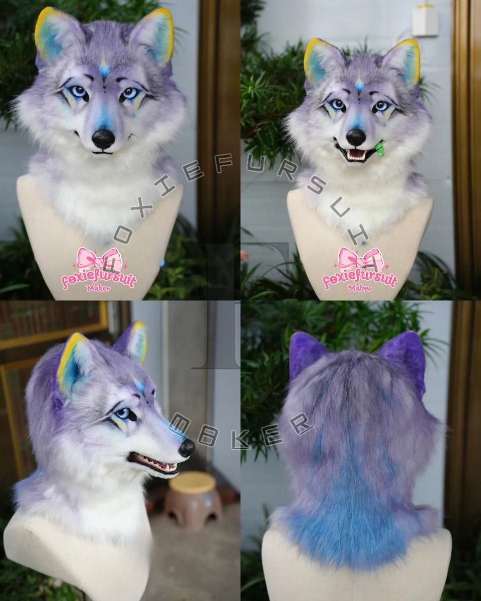 foxiefursuits's tweet photo. Realistic fursuit! some fursuits shown in this post are for sold the fursuit price will be displayed at the end of the image-and text post
The head is painted with water based paint avoid oil and organic solvents such as alcohol. Please do not squeeze feline whiskers, as they may bend when storing, please keep it in a place away from direct sunlight and high temperatures

#FursuitMaker #Furry #FurryFandom #CommissionComplete #Handmade #FoxieFursuits
