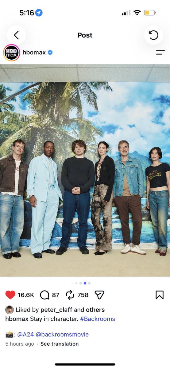bunnyyhorror's tweet photo. mind u, there was a pic of the whole cast, he just wanted to post finn https://t.co/yhd95RxLB9