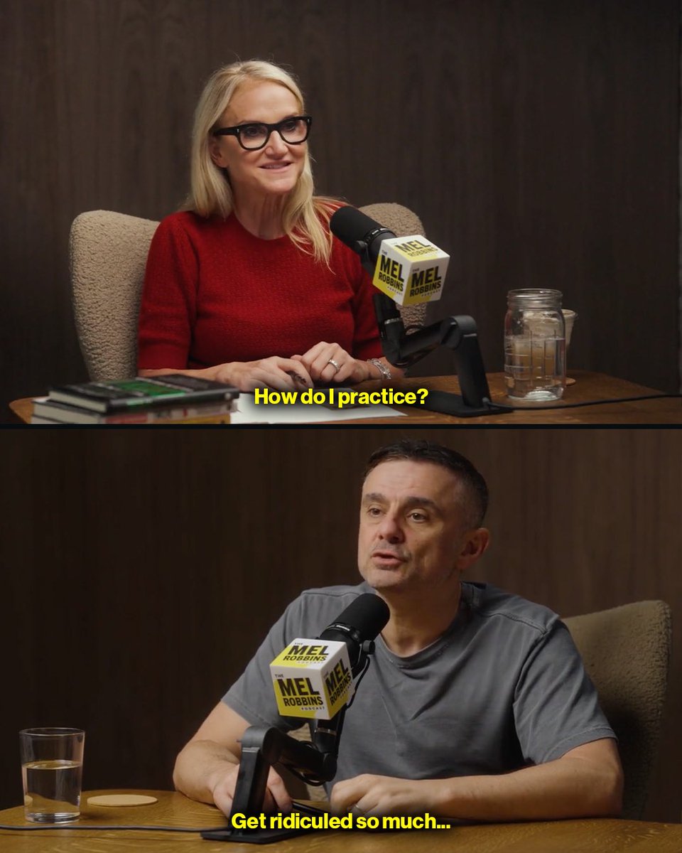 garyvee's tweet photo. Practice makes perfect 

Do so much …. that they talk about you so much …. that you eventually can’t hear them …. 

Understand? https://t.co/mddTl3DUD8
