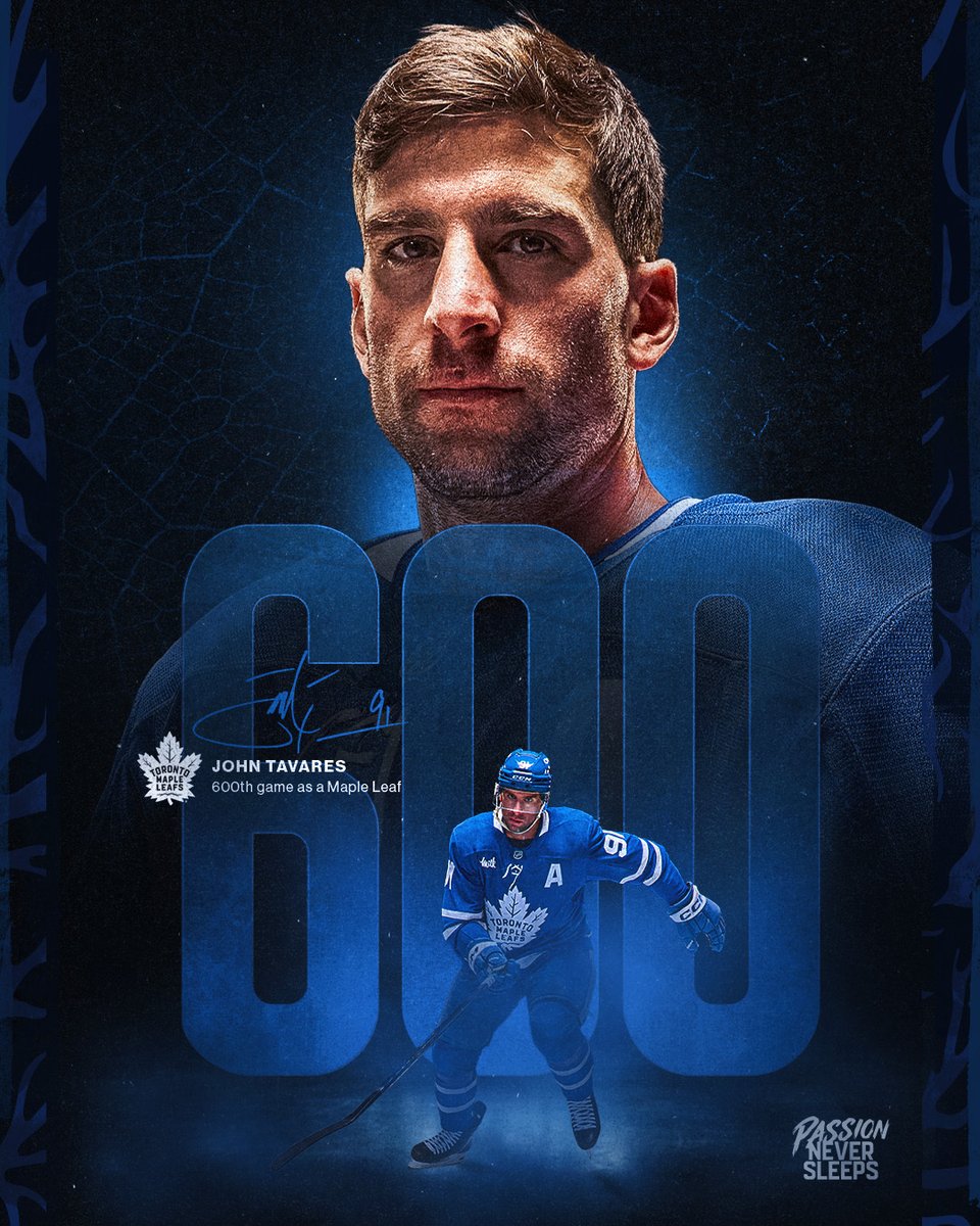 MapleLeafs's tweet photo. 600 in Toronno 💙 https://t.co/UkC9b5voWu