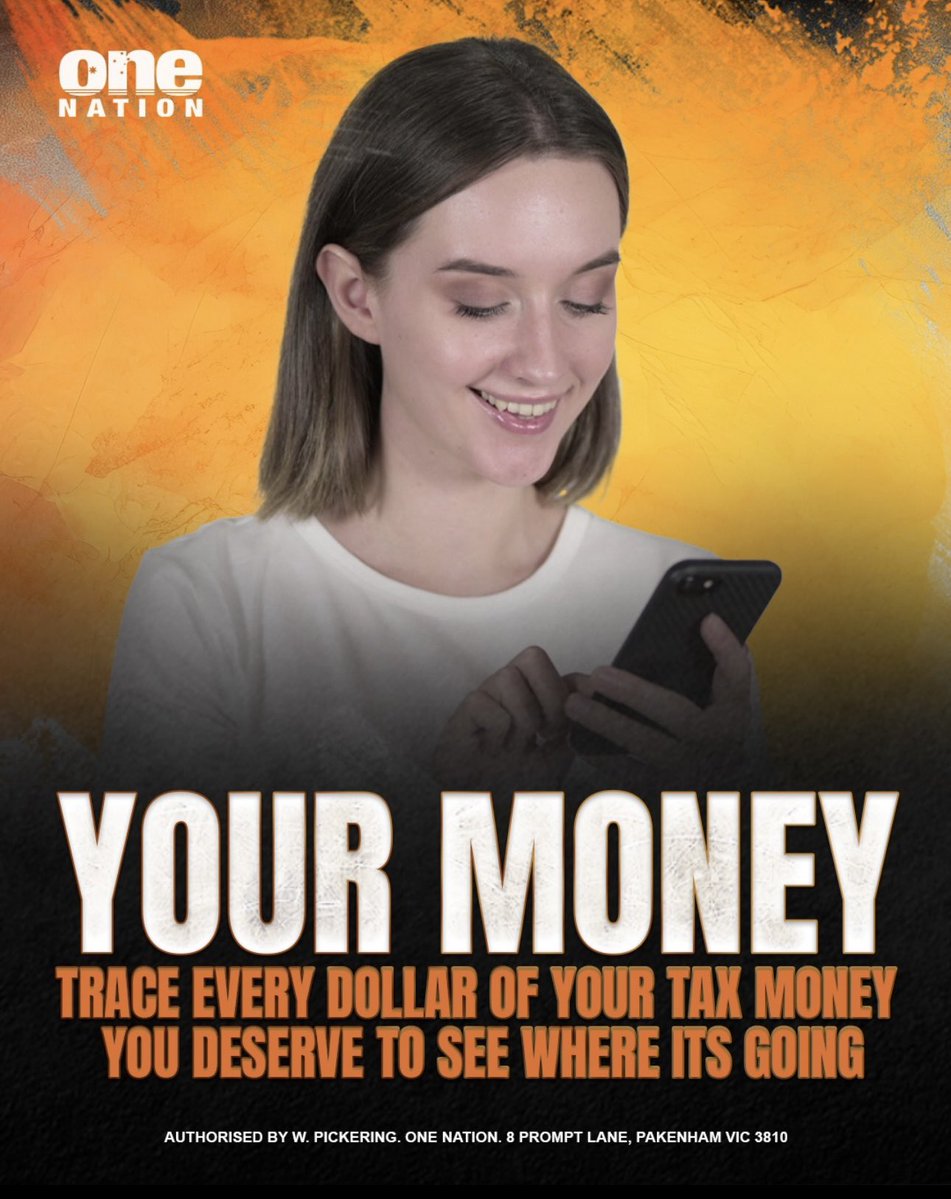 toiletpaperaus1's tweet photo. One Nation Victoria has just announced the bold new policy of allowing us to see where our tax dollars are being spent! 

Which is… something you can already do… https://t.co/jRmPoqU0cA