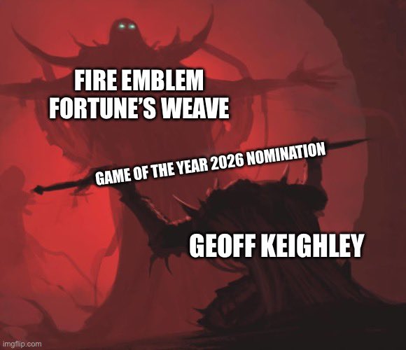 Astral_735's tweet photo. Give us what we want, Mr Keighley. 

#FireEmblem #FireEmblemFortunesWeave 
#FE #FEFW #NintendoSwitch2 https://t.co/bG0ZfOpkGg