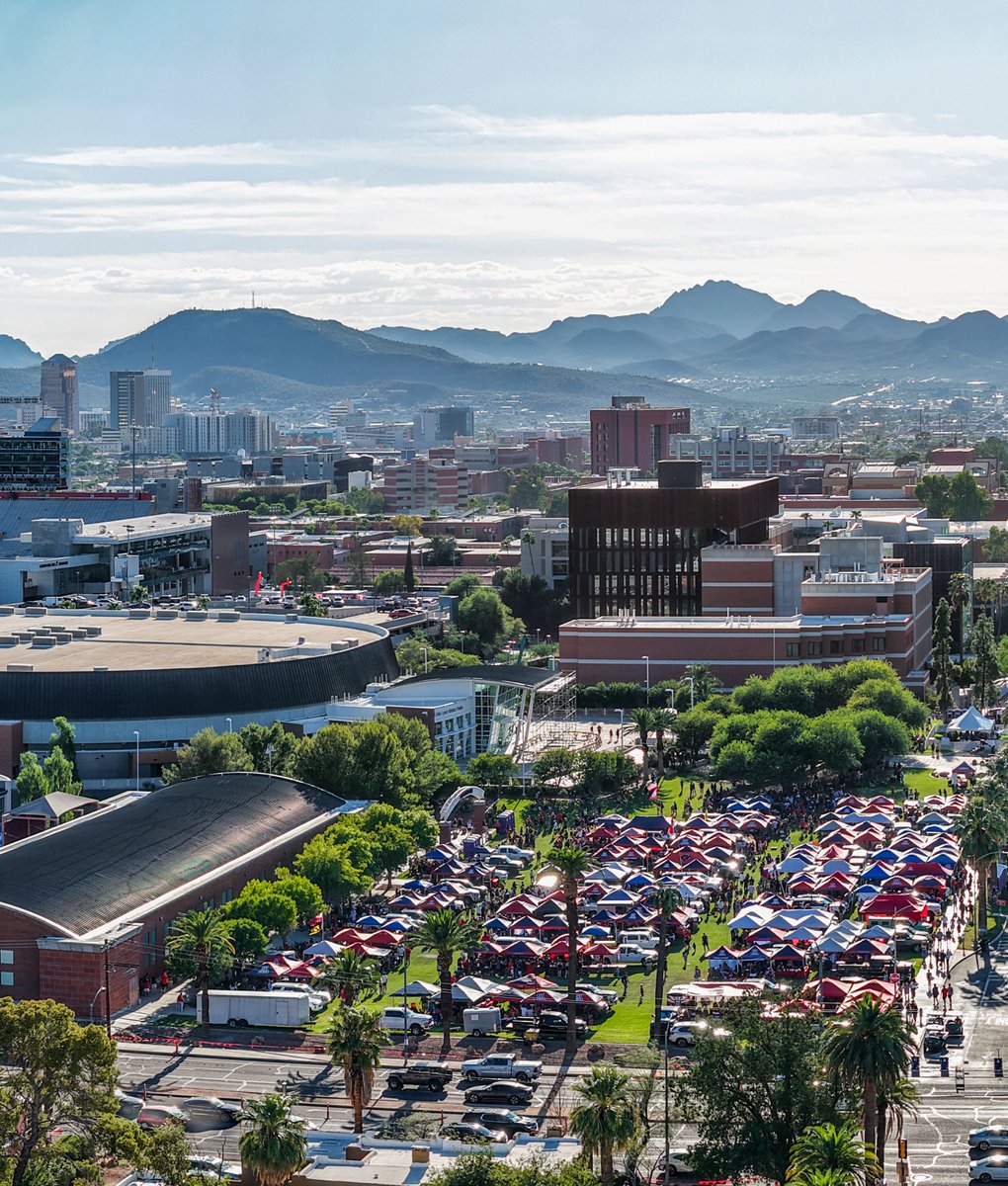 AZATHLETICS's tweet photo. game day from our corner of the world ☀️🌴 https://t.co/sZ167eITdF