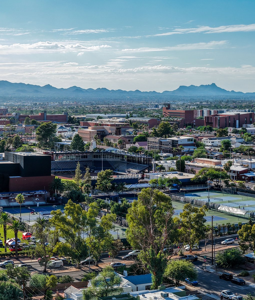 AZATHLETICS's tweet photo. game day from our corner of the world ☀️🌴 https://t.co/sZ167eITdF