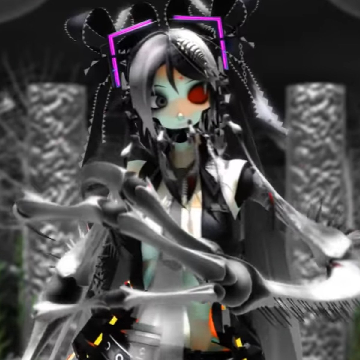 TW1ST1NGFXTE's tweet photo. ᅠ

ᅠ『The creature clears their throat. A voice grainy and damaged comes through.』"H̸e̸l̶l̷o̵.̴.̶.̸ ̷e̶v̴e̵r̸y̵o̸n̴e̷.̵"ᅠ

ᅠ https://t.co/rjadcwnA28