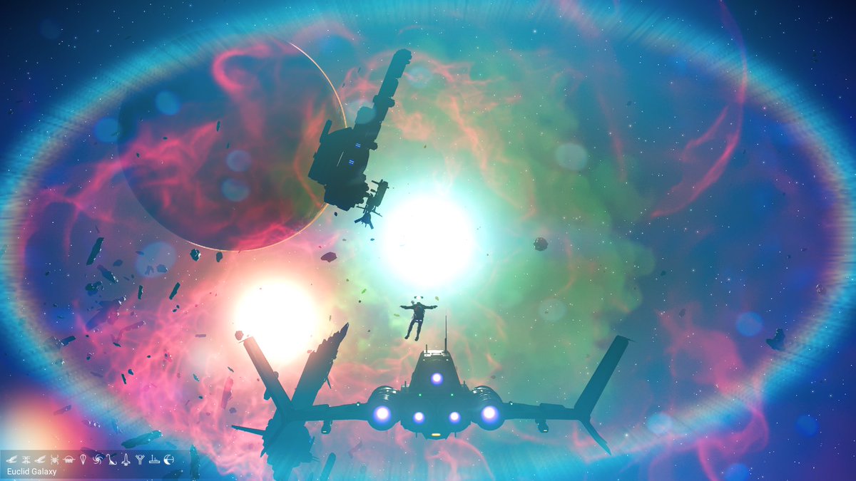 astrotoofer's tweet photo. I was completely sleeping on this game, wow. 

#NoMansSky https://t.co/8BdF8LifJl