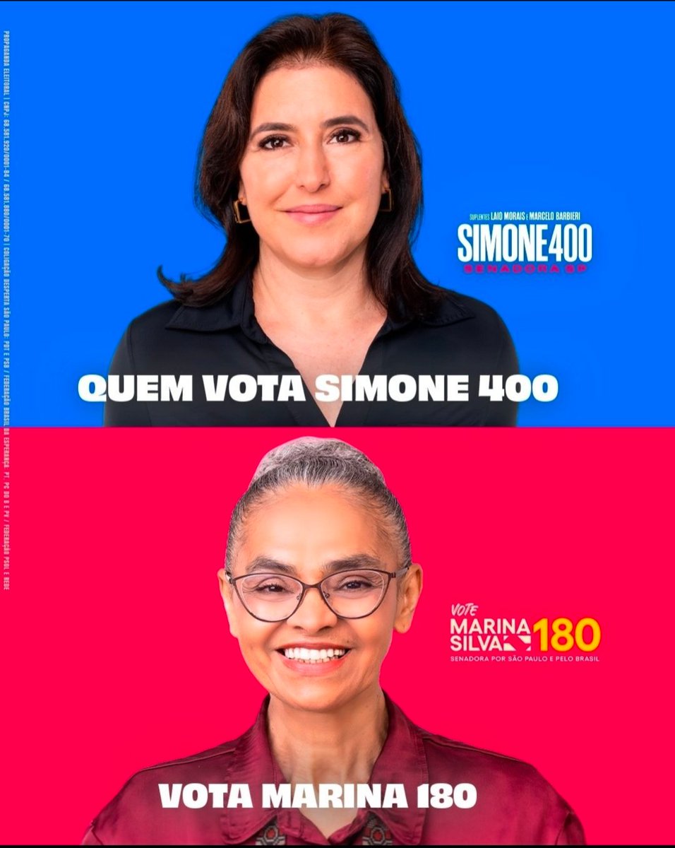 racionaldsp's tweet photo. URGENTE!! O Senado em SP está INDEFINIDO! Precisamos virar votos para a Simone e Marina! É guerra, galera!!! https://t.co/QGrAzuKpbe