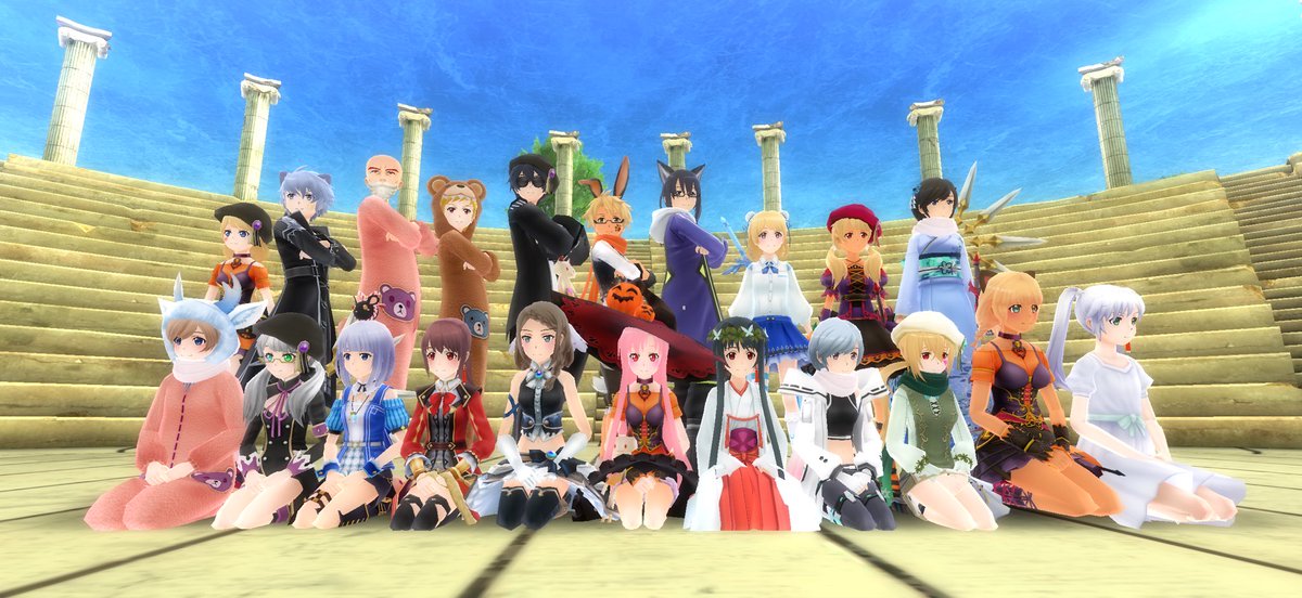 SAOIFRanan's tweet photo. マキちゃんがアルメリアに入団してくれました\( *´꒳`* )/
これからたくさん思い出作って行こうね♡
  #SAOIF https://t.co/WszvNGrgiX