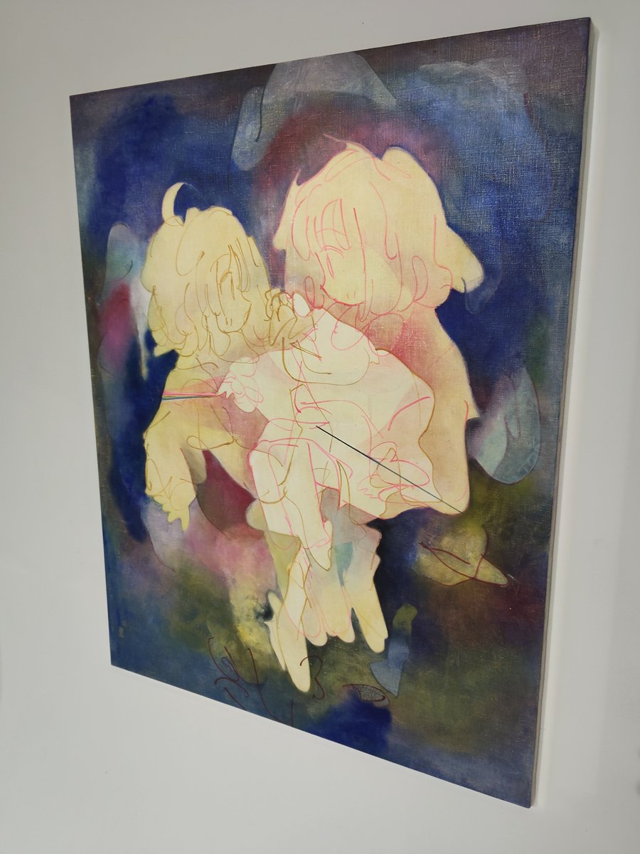 naycom's tweet photo. DDDアート苑のグループ展「あなたの名前は×××」。とても良かった。今日まで。 https://t.co/frOiKLH2Yi