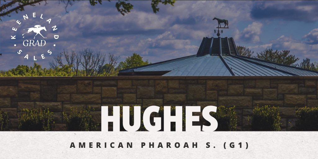 keenelandsales's tweet photo. #KeeSept grad HUGHES wins the American Pharoah S. (G1) at Santa Anita! 

C: Blandford Stud
Bu: @DonatoLanni 
O: Front Row Club, @StarlightRacing, @MadaketStables, @StonestreetFarm, Bashor Racing, @Albaughstables, Robert Masterson, Golconda Stable, Waves Edge Capital, Catherine Donovan
Br: Breffni Farm
Tr: @BobBaffert 
J: Juan Hernandez