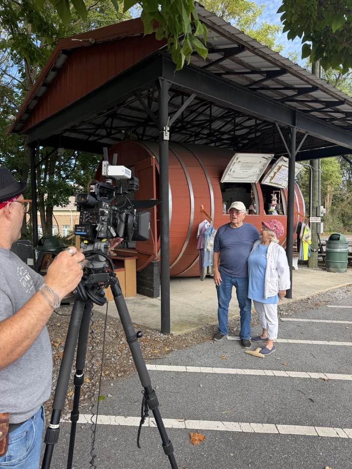 CreativityFilm's tweet photo. Great day on the trail filming for Rails to Trails. Clear skies, good company, and plenty of shots that capture why these paths matter.

Always a privilege to work with organizations doing real work for the community. Reach out if you need commercial film or video—we’re here for it.