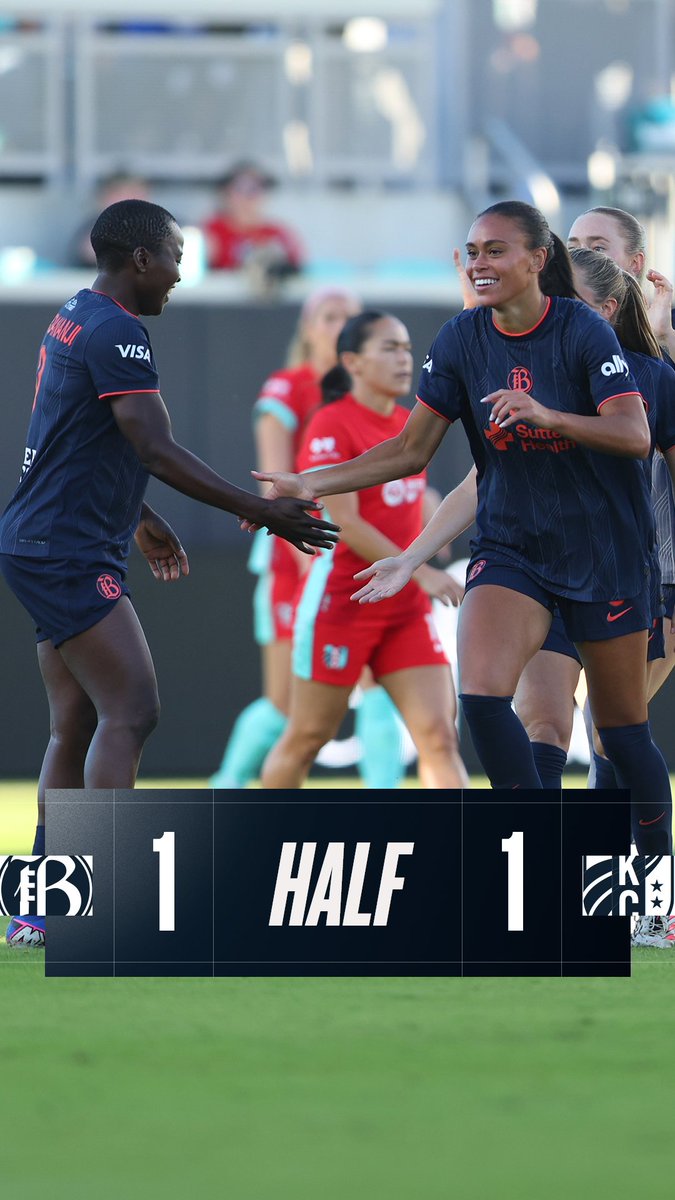 wearebayfc's tweet photo. We're level at the half. https://t.co/yd4RAFHizQ