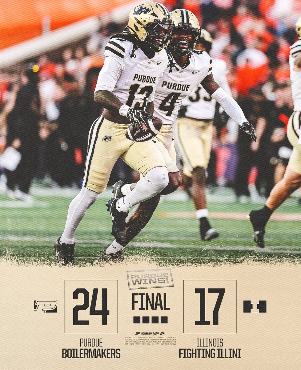 BoilerFootball's tweet photo. B1G DUB 🚂💨 https://t.co/X9BDZ5pn0z